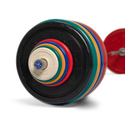 165kg Training Classic Bumper Plates Set