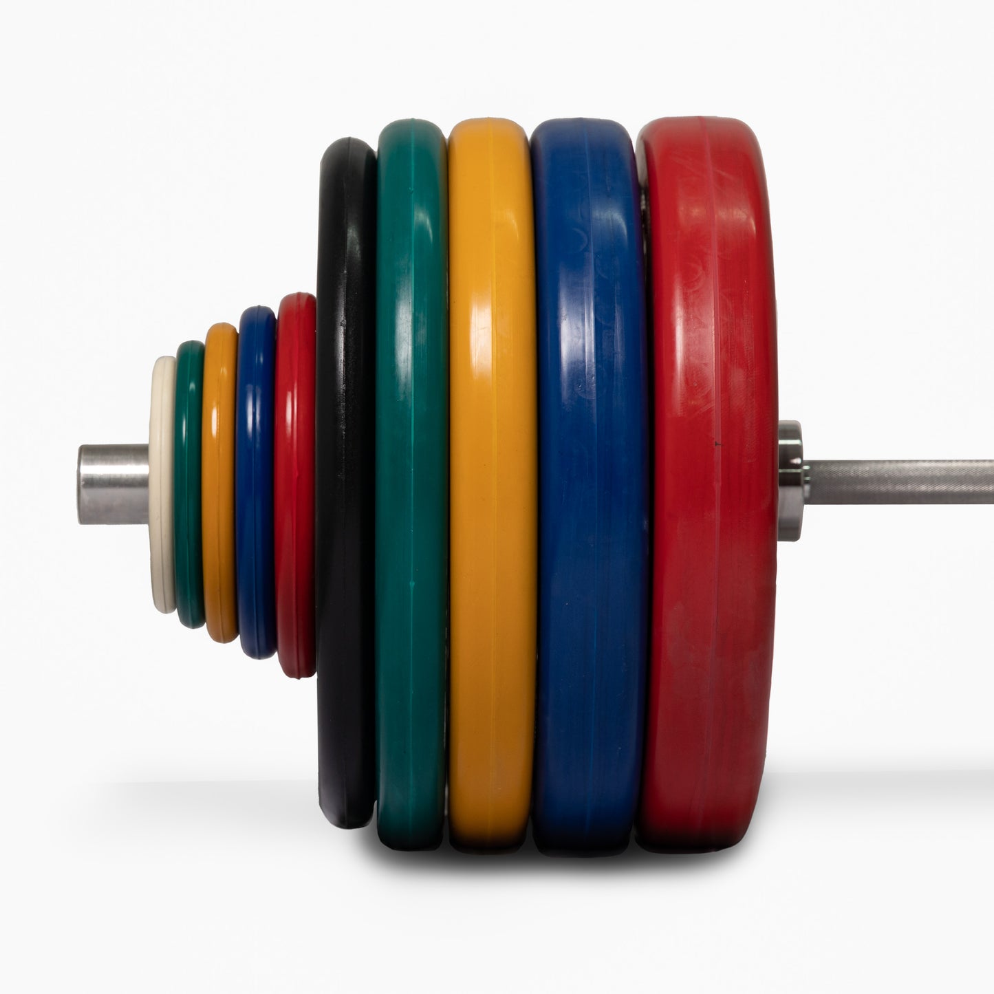 165kg Training Classic Bumper Plates Set